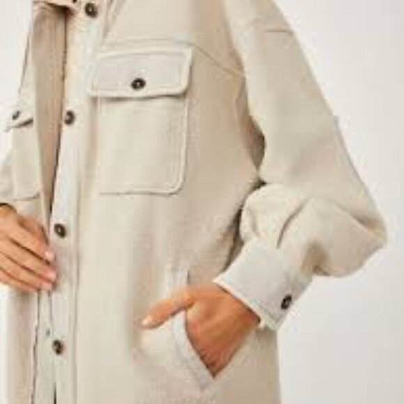 Free People x We The Free Long Ruby Jacket M - Picture 13 of 16